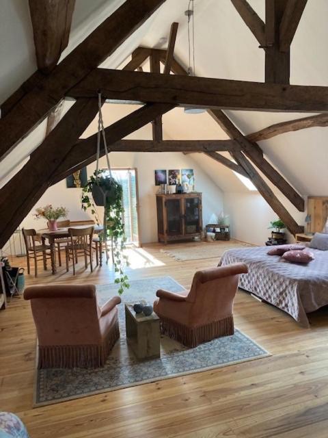 Chambres D'Hotes Domaine Les Grands Perons Hérisson Exteriér fotografie